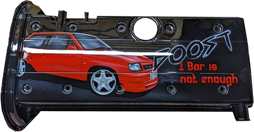 Old Skool Boost Engine Cover